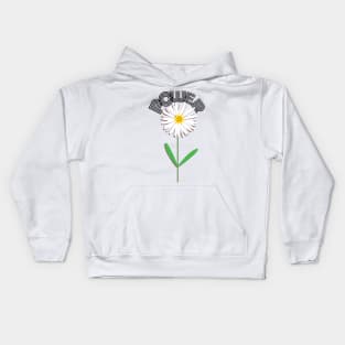 Daisies and bees, Flower Power! Kids Hoodie